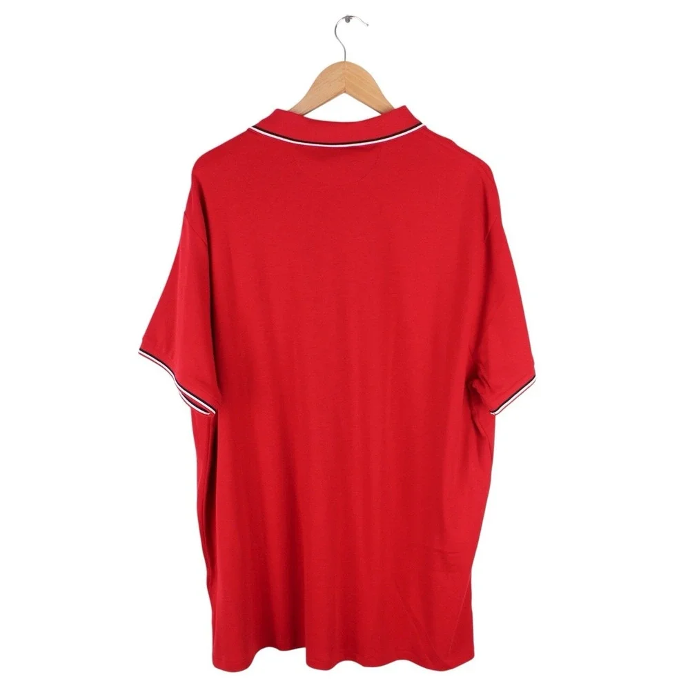 Polo Ralph Lauren Red Custom Slim Fit Polo Shirt  Men's Size XXL